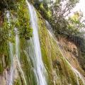 Det berömda dominikanska vattenfallet